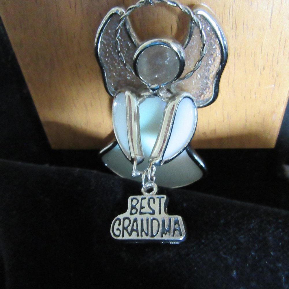 Hanging Angel Ornament Best Grandma